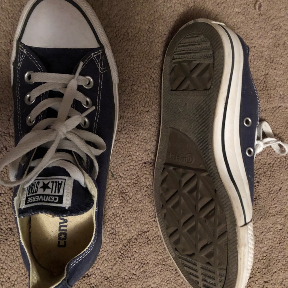 Denim Blue All Star Converse - Picture 1 of 1